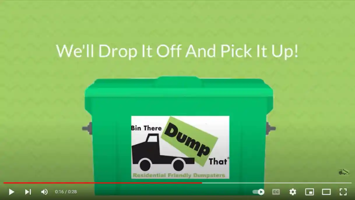 Watch our Dumpster Video